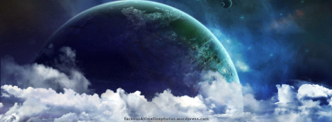 Facebook Profile Timeline Cover Photo: Art & Abstract: Space